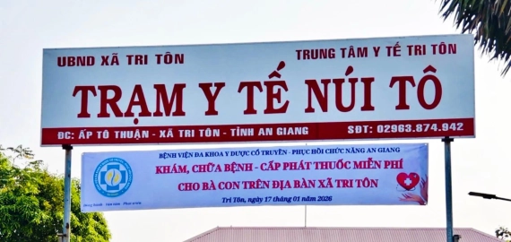 SAVINA ĐỒNG HÀNH CÙNG CHƯƠNG TRÌNH KHÁM BỆNH – CẤP PHÁT THUỐC MIỄN PHÍ TẠI XÃ TRI TÔN, TỈNH AN GIANG